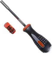 Narzędzia warsztatowe - Bahco 808050 1/4 WKRĘTAK Z GRZECHOTKĄ I MAGAZYNKIEM - DO BITÓW BAH808050 - miniaturka - grafika 1