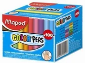 Kreda - Maped Kreda kolorowa, 100 sztuk pudełko 935021 - miniaturka - grafika 1