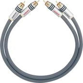 Kable - Oehlbach Kabel audio Cinch 2017 [2x Złącze męskie cinch 2x Złącze męskie cinch] 1 m antracytowy - miniaturka - grafika 1