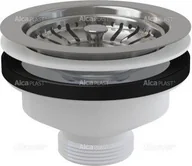Syfony - Alcaplast ALCA PLAST Spust zlewu 6/4 z nierdzewnym sitkiem O115 A37 - miniaturka - grafika 1