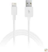 Kable USB - PURO Kabel połączeniowy USB złącze Lightning MFi 1m (biały) - miniaturka - grafika 1