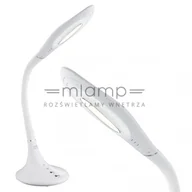 Lampy stojące - Globo Lighting Stojąca LAMPKA biurkowa PATTAYA 58271 regulowana LAMPA stołowa LED 10W biały - miniaturka - grafika 1