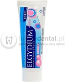 Pasty do zębów - Pierre Fabre ELGYDIUM Junior Bubble 50ml - pasta do zębów stałych dla dzieci w w - miniaturka - grafika 1