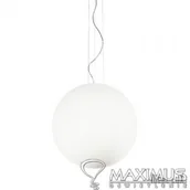 Oprawy, klosze i abażury - Ideal Lux MAPA SP1 D50 oprawa wisząca 1 x 60W E27 32122 032122 - miniaturka - grafika 1