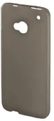 Etui i futerały do telefonów - Hama Crystal pokrowiec Cover dla HTC One Szary - miniaturka - grafika 1