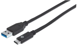 Manhattan Kabel USB USB Kabel 3.1 C - A St/Bu 1.00m schwarz - 353373 - Kable USB - miniaturka - grafika 2