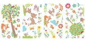 Naklejki na ścianę - RoomMates Zaczarowany las - naklejki wielokrotnego użytku - miniaturka - grafika 1
