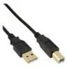 3M USB 2.0 Kabel - A an B - schwarz - Kontakte gold - 0 - Kable USB - miniaturka - grafika 2