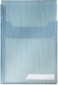Koszulki na dokumenty - Leitz Folder poszerzany COMBIFILE A4 niebieski transparentny 200 - N1243 NB-5456 - miniaturka - grafika 1