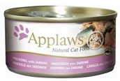 Mokra karma dla kotów - Applaws puszka dla kota Makrela i Sardynki 70g / 5060333433611 - miniaturka - grafika 1