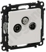 Gniazdka elektryczne - Legrand Valena Life Gniazdo TV-RD-SAT końcowe 1.5 dB Biały - 753152 - miniaturka - grafika 1