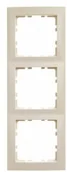 Klawisze i ramki - LEDart potrójna kremowa 5310138982 B.Kwadrat Berker - miniaturka - grafika 1