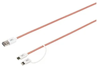 XTORM XTORM Kabel dual USB i lightning - Kable USB - miniaturka - grafika 3