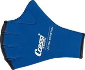 Pływanie - Cressi Aqua Fitness rękawiczka Swim Gloves, niebieski, L DF200022 - miniaturka - grafika 1