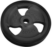 Obciążenia - Marbo Sport Obciążenie żeliwne gumowane - 15 kg MW-O15g - miniaturka - grafika 1