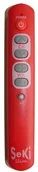Inne akcesoria audio-wideo - Seki Slim pilot uniwersalny, czerwony 4260237193012 - miniaturka - grafika 1