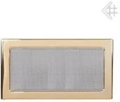 Akcesoria kominkowe - Kratki.pl Kratka kominkowa wentylacyjna powlekana pozłacana 22x37 6674-898A9_201 - miniaturka - grafika 1
