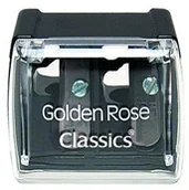 Pędzle do makijażu - Golden Rose Temperówka Podwójna Czarna - miniaturka - grafika 1