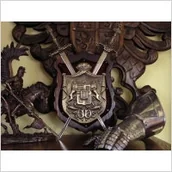 Repliki - broń - Hiszpania UNIKATOWA HERBOWA PANOPLIA - miniaturka - grafika 1