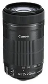 Obiektywy - Canon EF-S 55-250 mm f/4-5.6 IS STM (8546B005AA) - miniaturka - grafika 1
