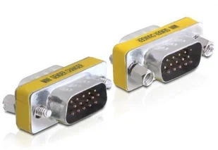 Delock adapter VGA(M)-> VGA(M) 65010 - Adaptery i przejściówki - miniaturka - grafika 2