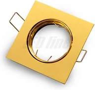 Oprawy, klosze i abażury - LED line Oprawa kwadratowa ruchoma, odlew - złoto 242939 - miniaturka - grafika 1