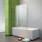 Parawany nawannowe - Radaway Parawan nawannowy 110 cm prawy Eos II PND 206211-01R 20621101R - miniaturka - grafika 1