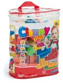 Klocki - Clementoni Clemmy Plus 30 Building Blocks - miniaturka - grafika 1