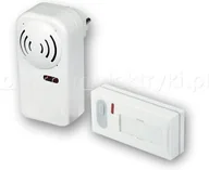 Dzwonki i gongi - Elektrobock ELEKTROBOK PL/ Dzwonek bezprzewodowy DO GNIAZDA 50M BZ7 - miniaturka - grafika 1