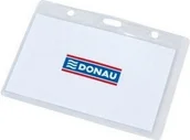 Identyfikatory - Biella Identyfikator miękki DONAU poziomy DN537 - miniaturka - grafika 1