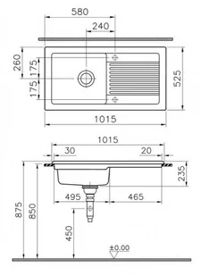 Reginox RL304CW - Zlewozmywaki - miniaturka - grafika 3