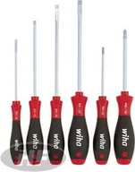 Śrubokręty - Wiha Zestaw wkrętaków płaskich, krzyżowych SoftFinish - 6 szt. 302HK6SO 302HK6SO - miniaturka - grafika 1