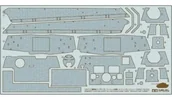 Akcesoria i części modelarskie - Tamiya King Tiger H Zimmerit Coating Sheet GXP-517284 - miniaturka - grafika 1