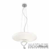 Lampy sufitowe - Ideal Lux GLORY SP3 D50 oprawa wisząca 3 x 60W E27 19734 019734 - miniaturka - grafika 1