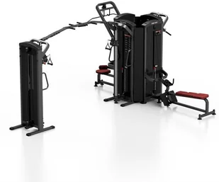 Marbo Sport Wieża 6-stanowiskowa MIDI MP-T002 - Atlasy do ćwiczeń - miniaturka - grafika 6