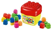 Klocki - Clementoni Clemmy 20 kolorowych klocków w wiaderku - miniaturka - grafika 1