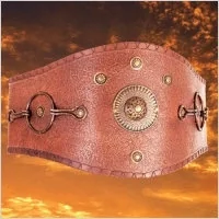 Płatnerze hiszpańscy PAS Z FILMU SPARTAKUS KREW I PIACH - skóra - Repliki - broń Płatnerze hiszpańscy PAS Z FILMU SPARTAKUS KREW I PIACH - skóra - Repliki - broń - miniaturka - grafika 1