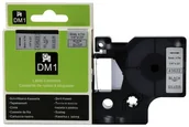 Dodatki do drukarek i skanerów - DYMO RHINO Aimotech Taśma zamiennik do 6mm/7m srebrna czarny nadruk D1 43622 A43622 - miniaturka - grafika 1