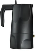 Zaparzacze i kawiarki - Alessi Zaparzacz do espresso Ossidiana czarny mat - miniaturka - grafika 1