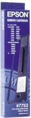 Etykiety do drukarek - Epson Taśma Black #7753, S015336, C13S015336 oryginał - miniaturka - grafika 1