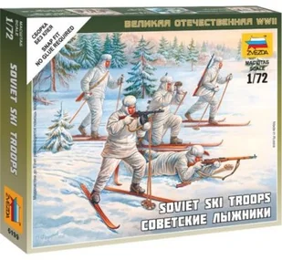 Zvezda Soviet Ski Troops WWII 6199 - Modele do sklejania - miniaturka - grafika 2