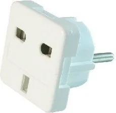 Gembird ADAPTER ZASILANIA ANG/PL (WTYK PL/GNIAZDO ANG) KKGGKPBZ0010 [1639147] - Adaptery i przejściówki - miniaturka - grafika 3