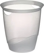 Kosze biurowe - Durable Kosz na śmieci TREND transparentny DU128-20 - miniaturka - grafika 1