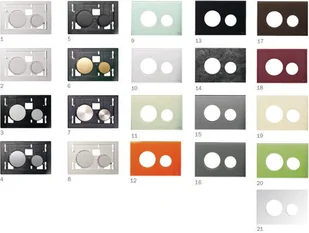 TECE Obudowa ze szkła loop 9240679 płytka szklana rubinowa czerwień - Przyciski spłukujące - miniaturka - grafika 3