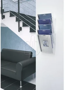 Durable Zestaw pięciu pojemników na ulotki COMBIBOXX A4 XL 858619 - Pudła i kartony archiwizacyjne - miniaturka - grafika 3