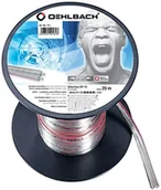 Kable - Oehlbach OEHLBACH Silver Line SP-15 posrebrzane przewód głośnikowy 2 X 1,5 MM, Mini cewki przezroczysty 20 m przezroczysty 181 - miniaturka - grafika 1
