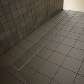 Brodziki prysznicowe - Radaway kwadratowa płyta prysznicowa z odpływem liniowym Basic 99x99cm 5CL1010A, - miniaturka - grafika 1