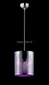 Lampy sufitowe - Trio T R I O Lampa wisząca CITY - fioletowa (R30081092)  - miniaturka - grafika 1