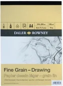Podobrazia, bloki, papiery - Daler Rowney Blok RYSUNKOWY FINE GRAIN DRAWING A4 30ARK 120G 437035 - miniaturka - grafika 1