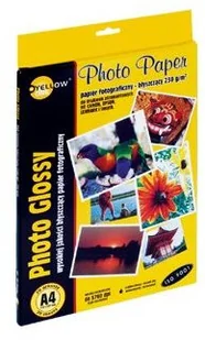 Yellow One Papier foto A4 160g A20 błyszczący laser(L4G160) 150-1377 - Papier do drukarek - miniaturka - grafika 2